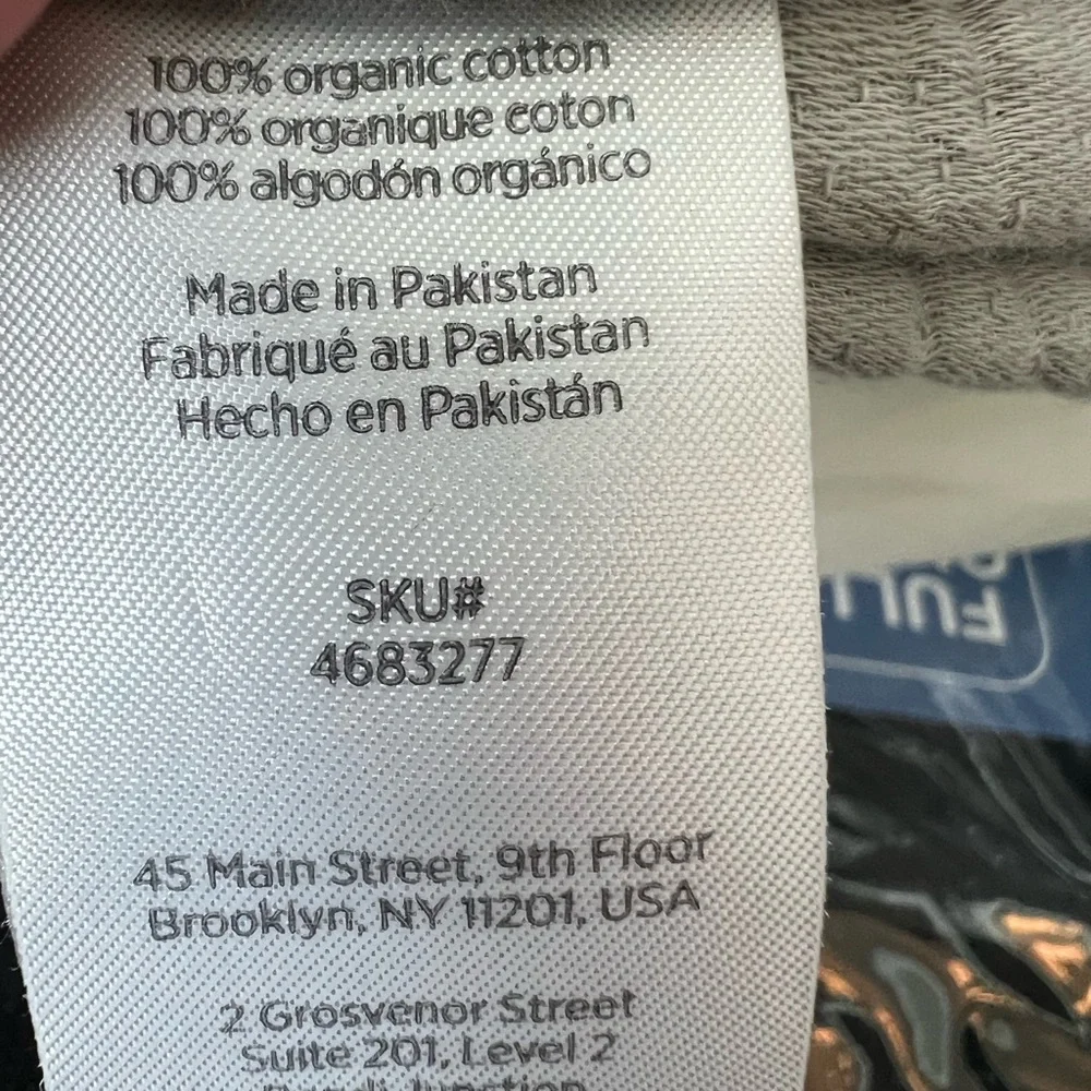 West Elm Textured king Bedskirt